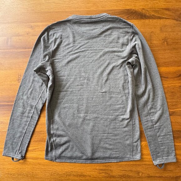 PATAGONIA Capilene BaseLayer Top Mens XS Gray Thermal Weight Shirt Base Layer - Picture 2 of 7
